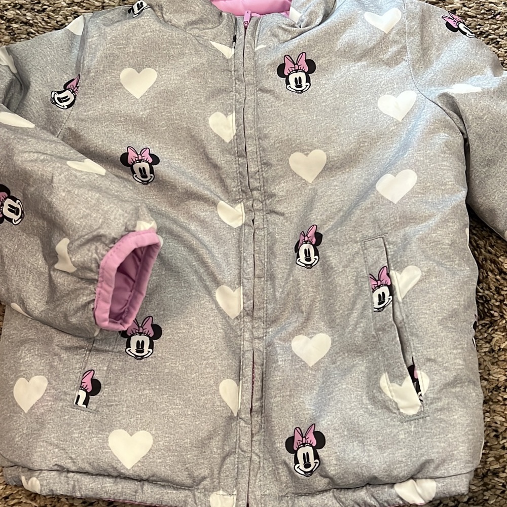 3T GAP light weight reversible coat.